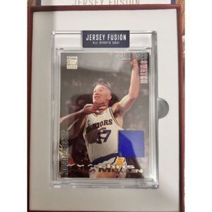 Lot Of 3 2021 Jersey Fusion All Sports Game Used Jersey Swatch’s Chris Mullin